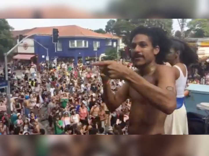 Bloco para surdos foi novidade em SP