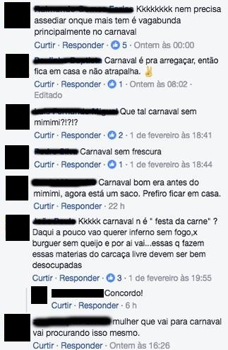 Imagem compartilhada por uma leitora na rede social