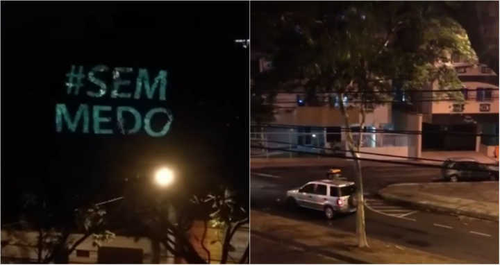 Carro circula pelas ruas de Vitória (ES) ao som de “Imagine”