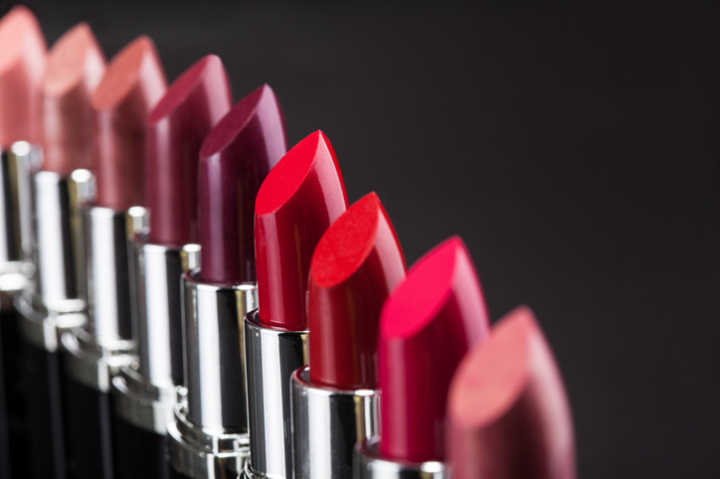 Lipsticks In A Row