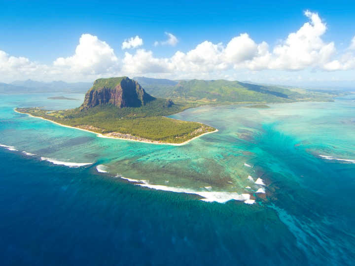 Maurício é um país insular africano próximo de Madagascar