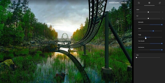 E tornar fotos comuns em lindas.