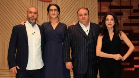 Erick Jacquin, ao lado de Ana Paula Padrão e dos jurados Henrique Fogaça e Paola Carosella, fez críticas à legislação trabalhista brasileira