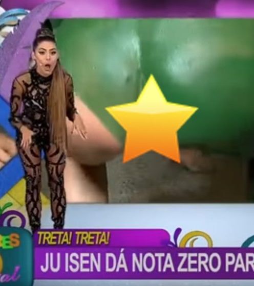 Ju Isen teve o ânus exibido pela RedeTV!