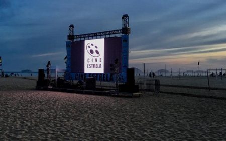 Cine Estrela leva exibição de filmes às areias de Copacabana, Barra da Tijuca, e Recreio dos Bandeirantes