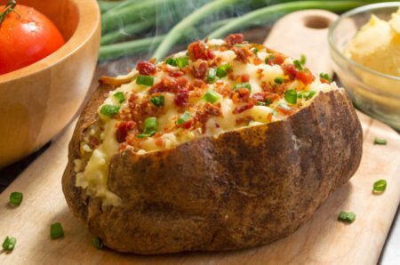 Baked Potato é uma das opções de descontos