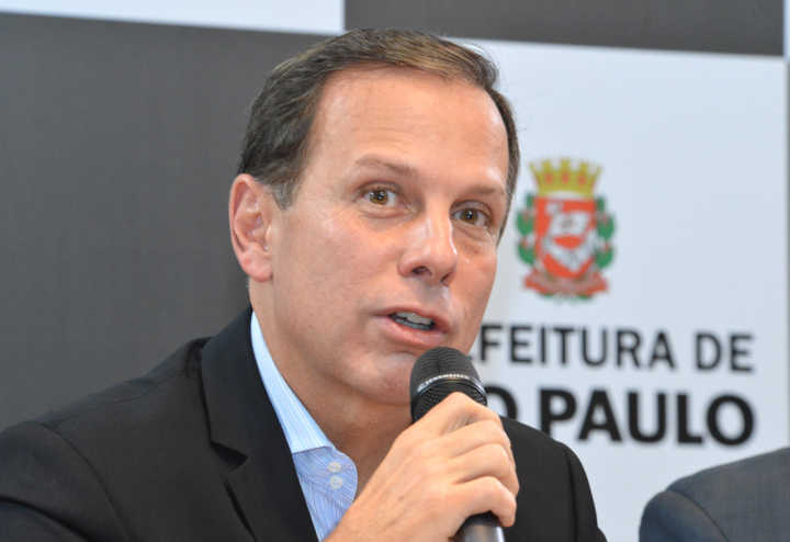 O prefeito de São Paulo, João Doria