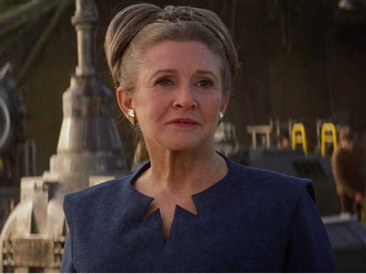 Carrie Fisher em ‘O Despertar da Força’