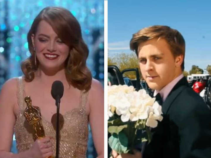 O vídeo de Jacob Staudenmaier chegou até Emma Stone