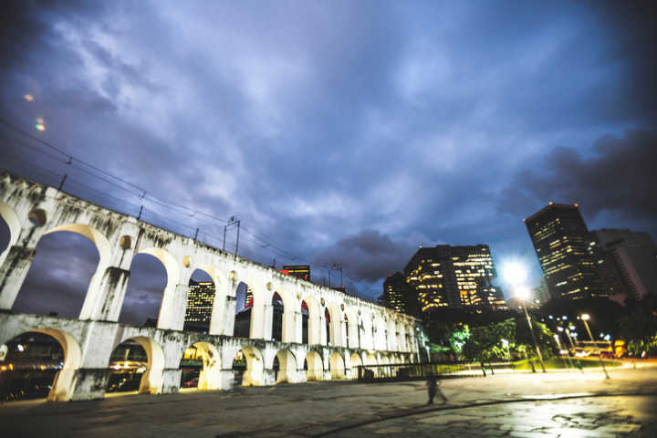 Arcos da Lapa, um dos cartões-postais do Rio