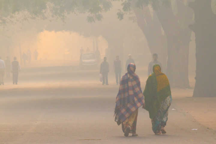 A Índia tem quatro das dez piores cidades do mundo em relação à poluição do ar