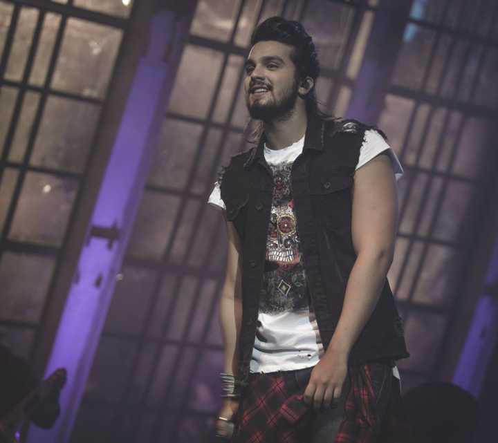 O cantor Luan Santana