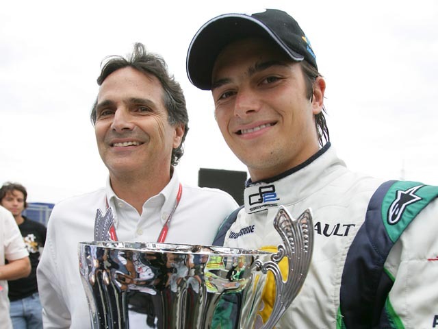 Nelson Piquet e Nelson Piquet Jr.