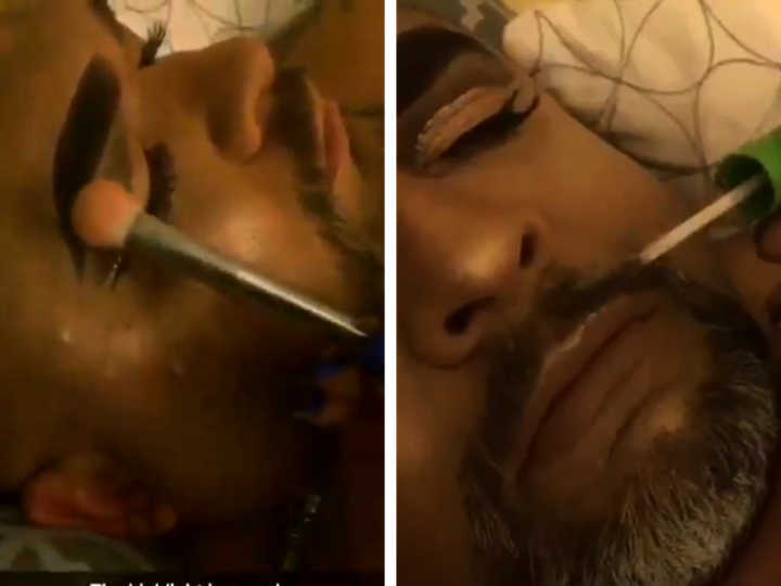 O vídeo do pai de Breeanna maquiado viralizou no Twitter