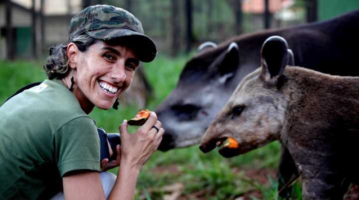 No ano passado, Patrícia denunciou, em sua página no Facebook, a morte de antas por conta dos incêndios no Cerrado