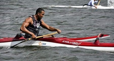 Robert Almeida, atleta de canoagem oceânica e filho da Marinalva