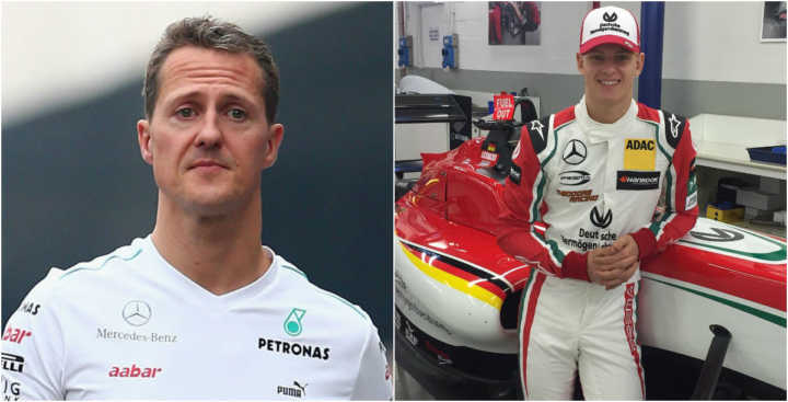 Mick Junior segue os passos do pai Michael Schumacher e vai correr