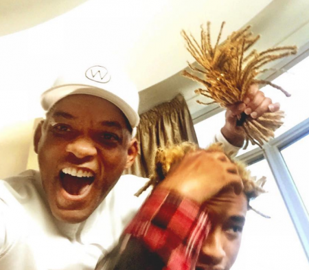 Will Smith cortou os dreads do filho Jaden, de 18 anos