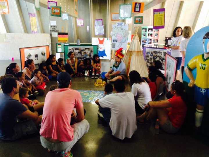 Roda de conversa realizada na edição de 2016