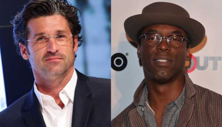 Patrick Dempsey e Isaiah Washington de “Grey’s Anatomy”.
