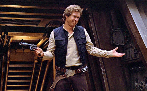 Harrison Ford – Han Solo em “Star Wars”