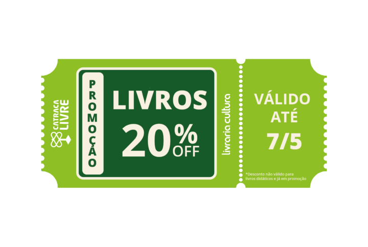 Apresente esse voucher nos caixas da Livraria Cultura para conseguir o desconto