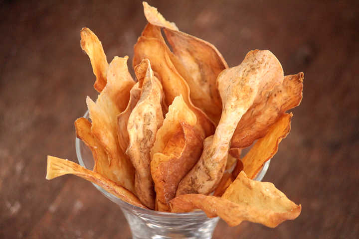 Chips de batata-doce