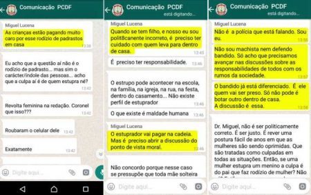 Conversa que gerou a exoneração do diretor de Comunicação da Polícia Civil no Distrito Federal