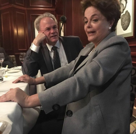 Boato dizia que Dilma Rousseff e James Naylor Green estariam namorando