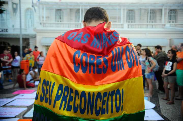 Ato contra a LGBTfobia e criminalização da homofobia no Rio
