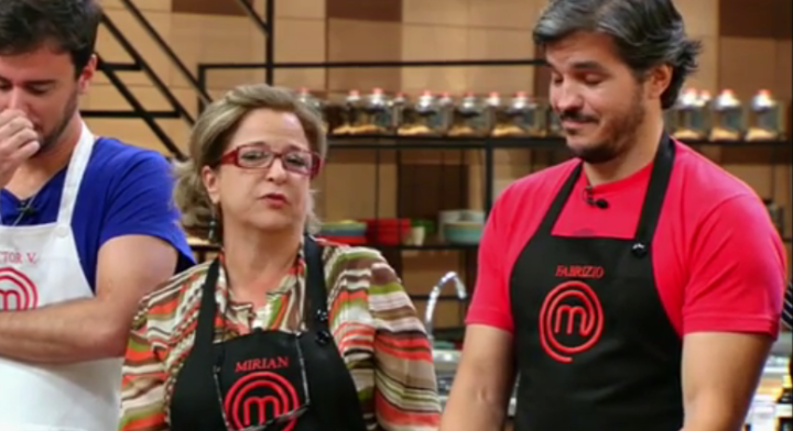 Mirian e Fabrizio batem boca no Masterchef e internet faz memes da situação