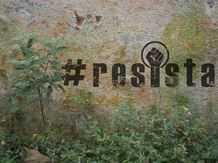 O movimento #RESISTA denuncia medidas do governo Temer e da bancada ruralista 