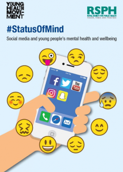 “A mídia social a está intrinsecamente ligada à saúde mental”, afirma Shirley Cramer da Sociedade Real para Saúde Pública (RSPH)