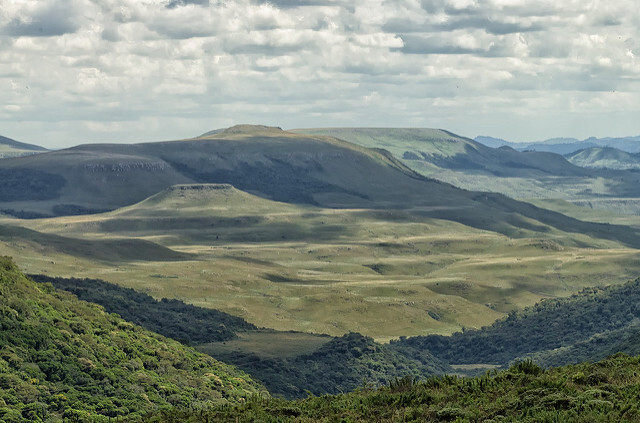 Vista da Serra Geral, no Parque Nacional de São Joaquim