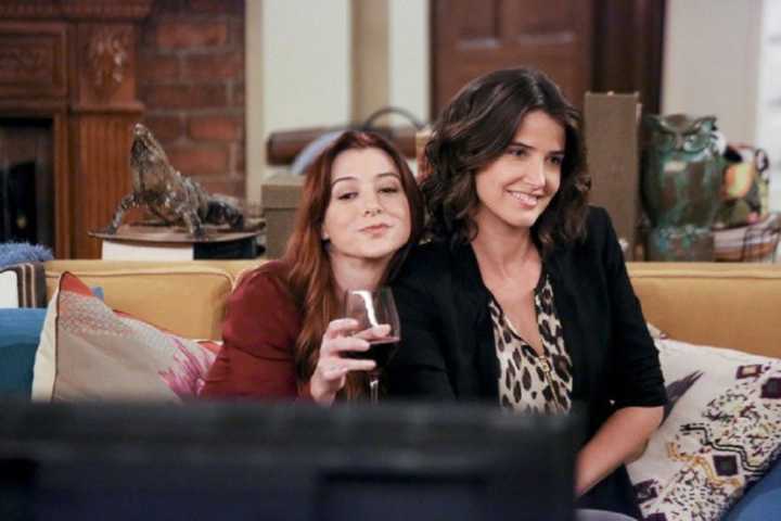 Robin Scherbatsky e Lily Aldrin, de “How I Met Your Mother”.