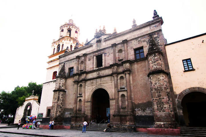 Igreja no bairro de Coyoacán