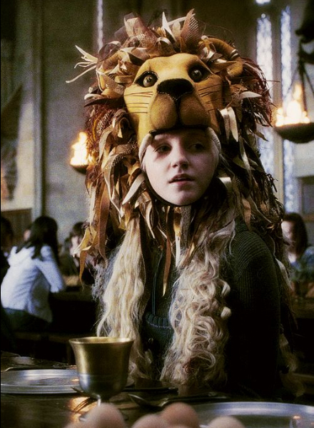 Luna Lovegood em “Harry Potter e O Enirma do Príncipe”