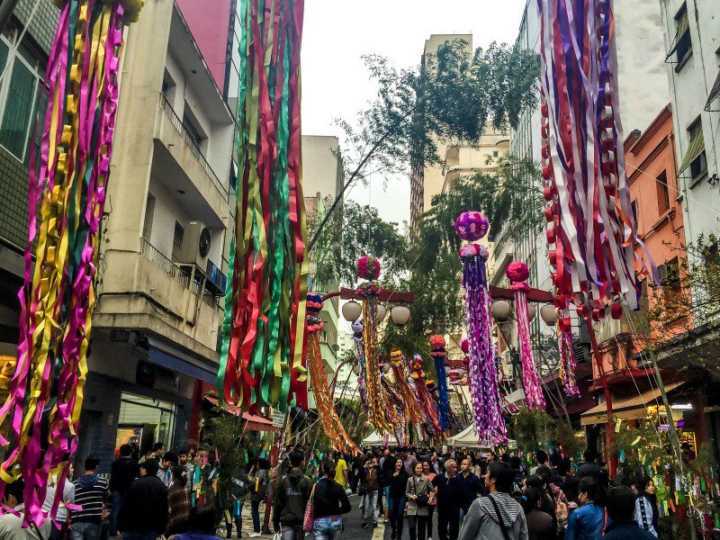 O Tanabata Matsuri, festival que ocorre geralmente no primeiro final de semana de julho em São Paulo
