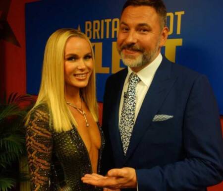 Amanda Holden e seu decote polêmico