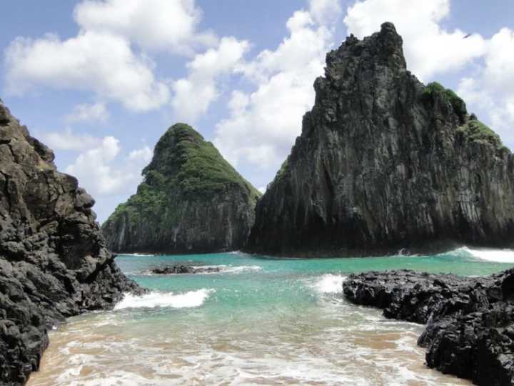 As águas cristalinas de Fernando de Noronha