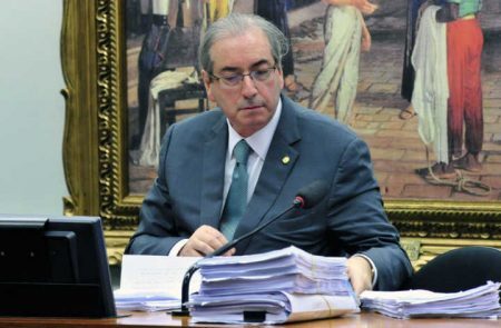 O deputado cassado Eduardo Cunha (PMDB)
