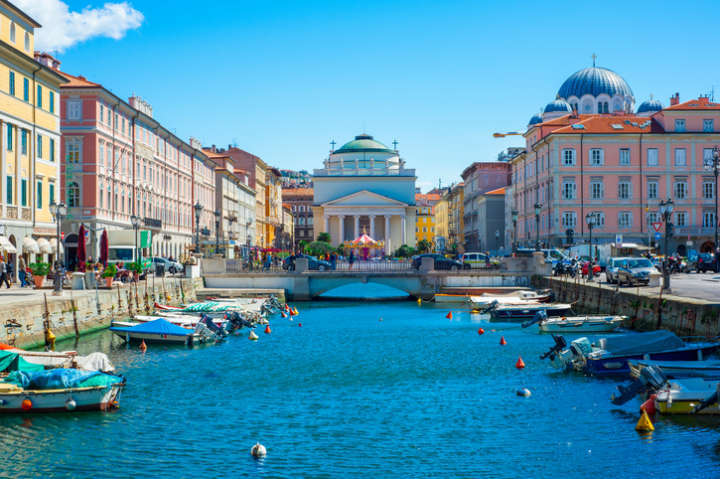Trieste, na Itália