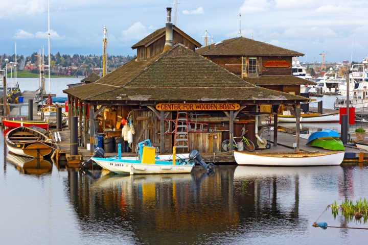 South Lake Union, em Seattle, serviu de cenário para o filme “Sintonia de Amor”