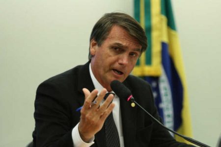 O deputado federal Jair Bolsonaro 