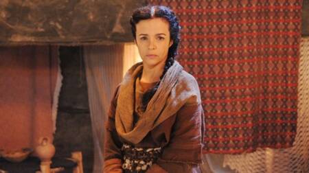 Luciana Braga na novela “A Terra Prometida”, da Record