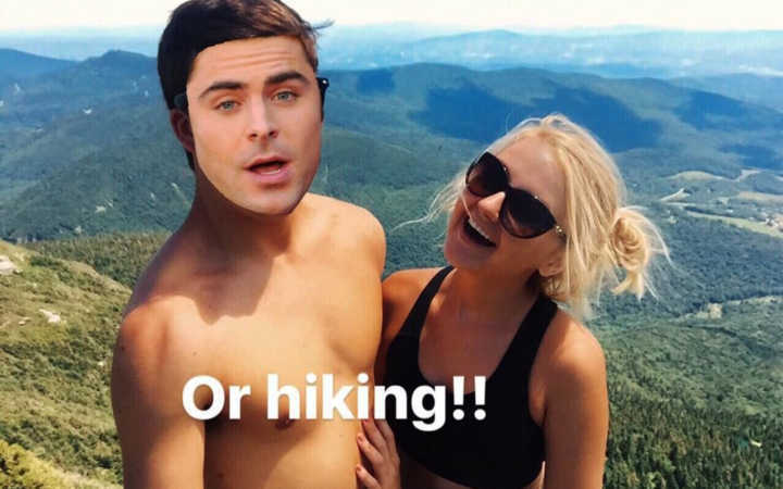 Mulher troca foto de namorado por rosto de Zac Efron