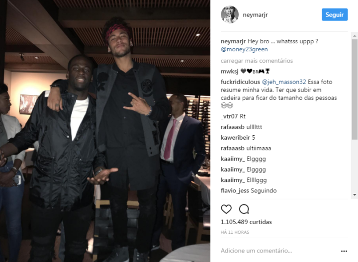 Neymar Jr aparece com visual diferente e agrada internet