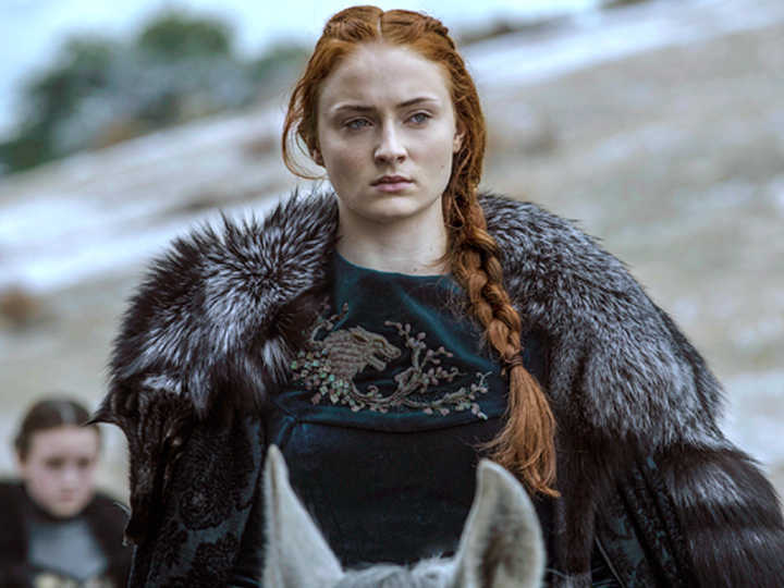 Sophie Turner como Sansa Stark em “Game of Thrones”