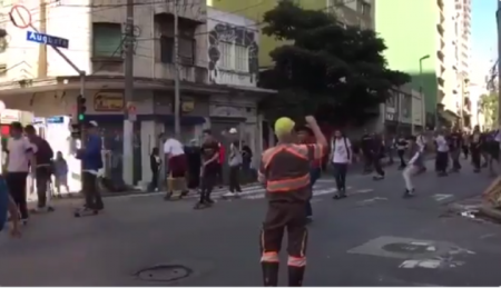 Três skatistas foram atropelados em São Paulo