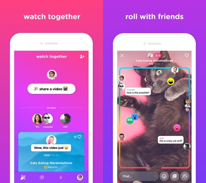 Novo app promete criar uma festa pessoal para assistir junto com os amigos a vídeos do Youtube.